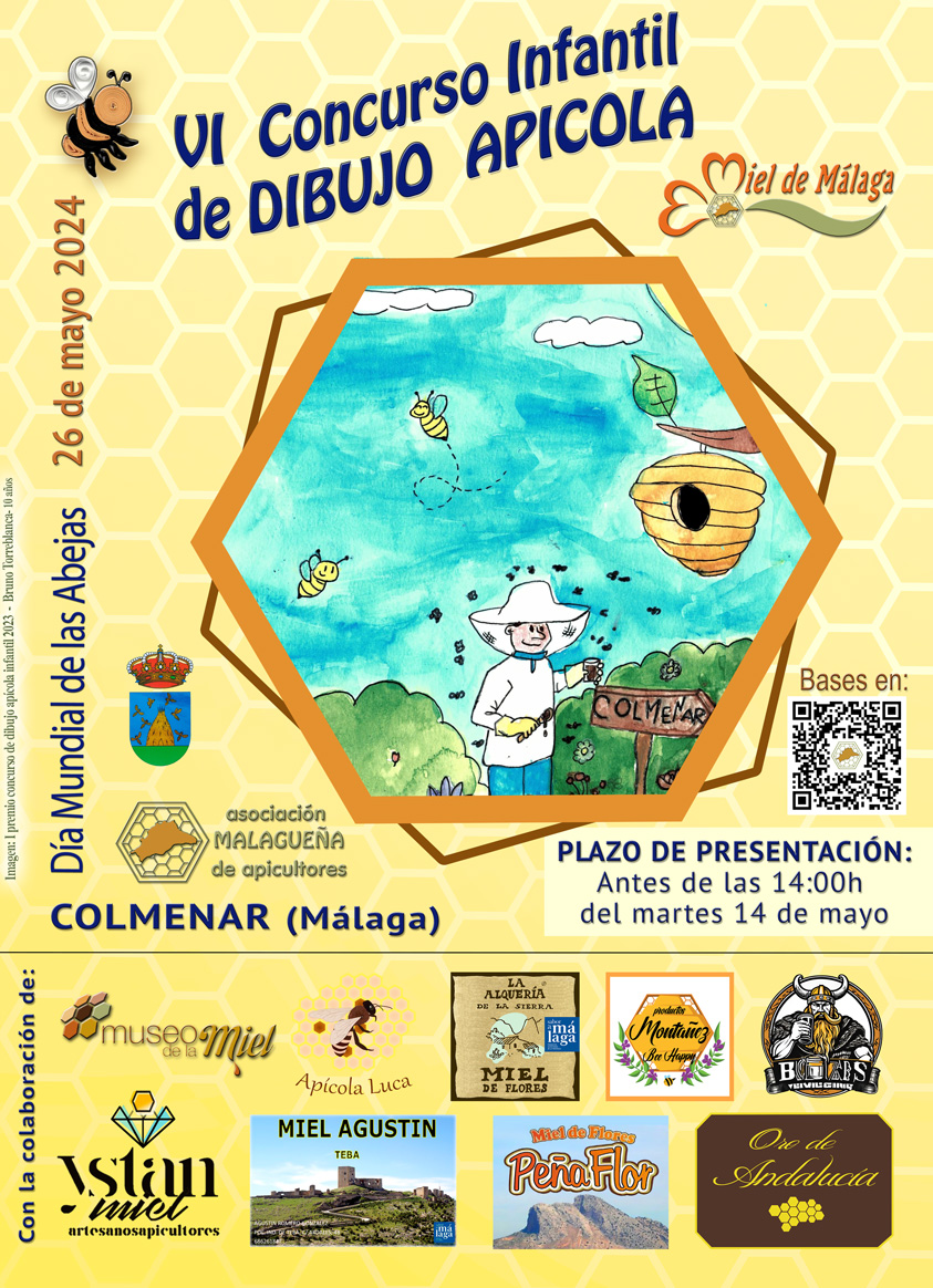 cartel dia de las abejas 2024