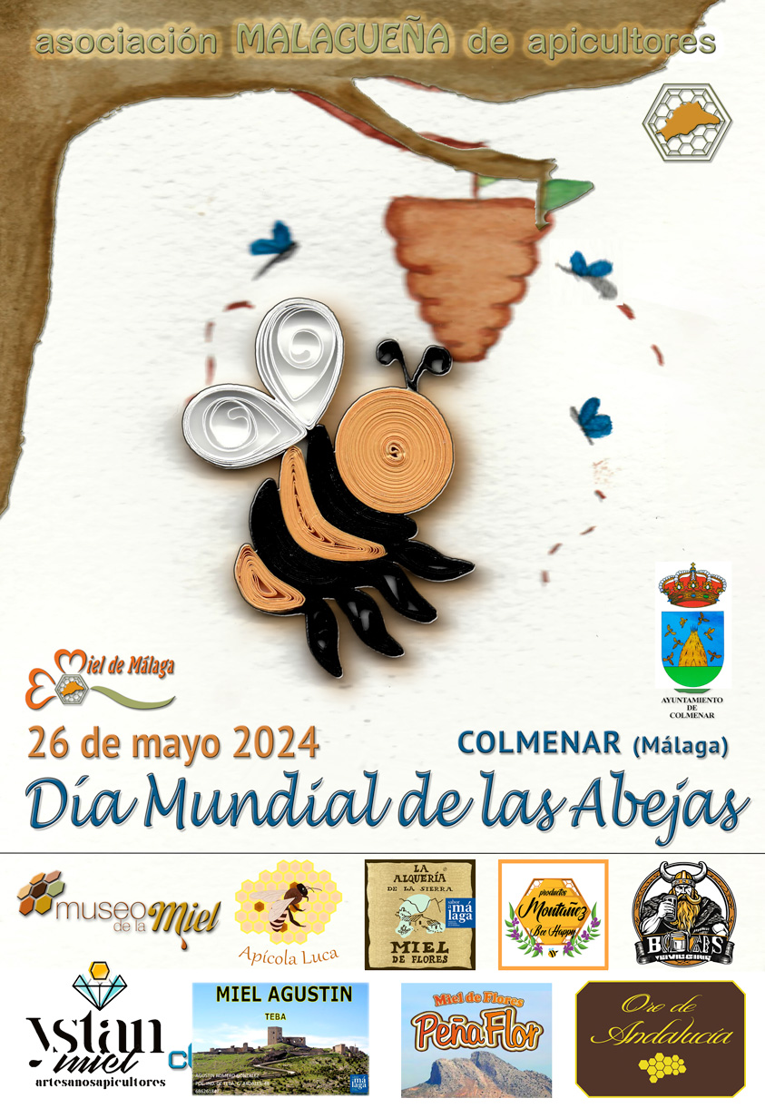 cartel dia de las abejas 2024